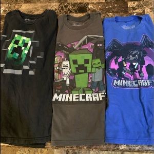Kids Minecraft T-Shirt Bundle